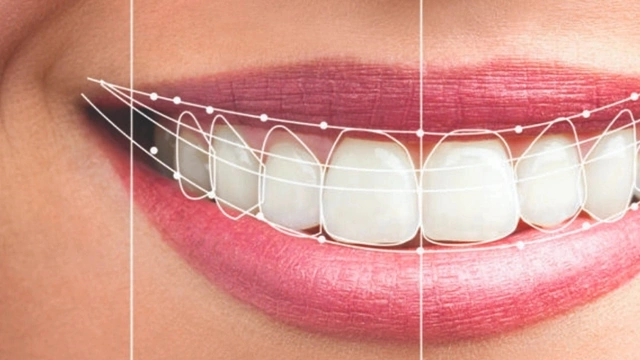 Cosmetic Dental Bonding and Teeth Reshaping Proportion Grid
